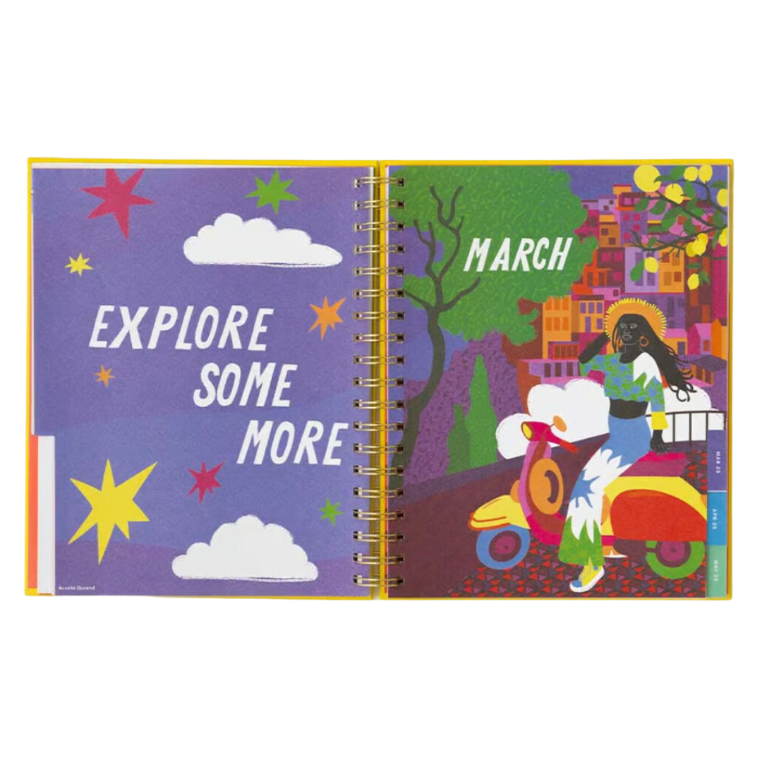Large 12-Month Annual Planner - Let Me Write That Down