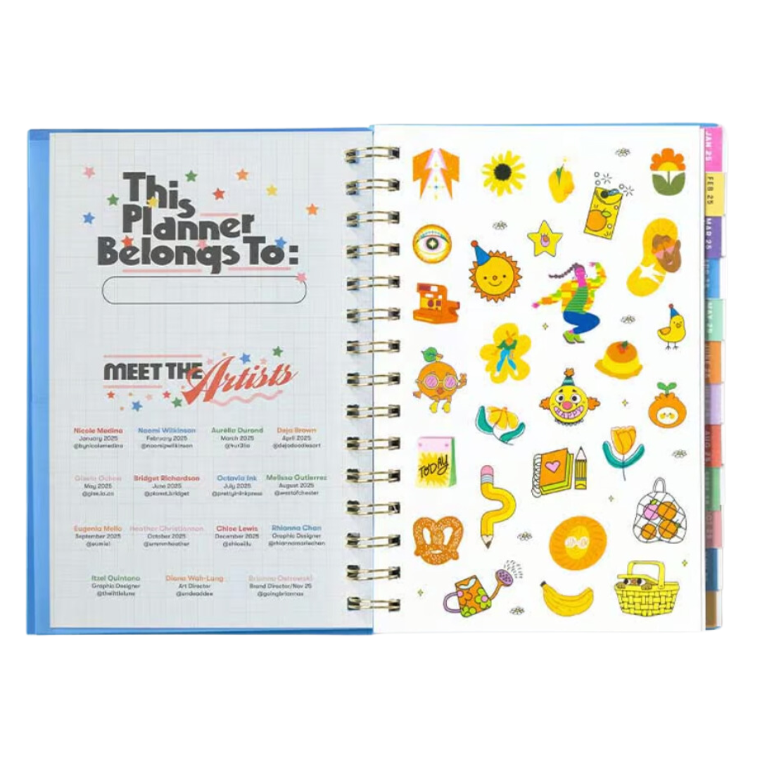 Medium 12-Month Soft Cover Annual Planner - Only The Good Stuff