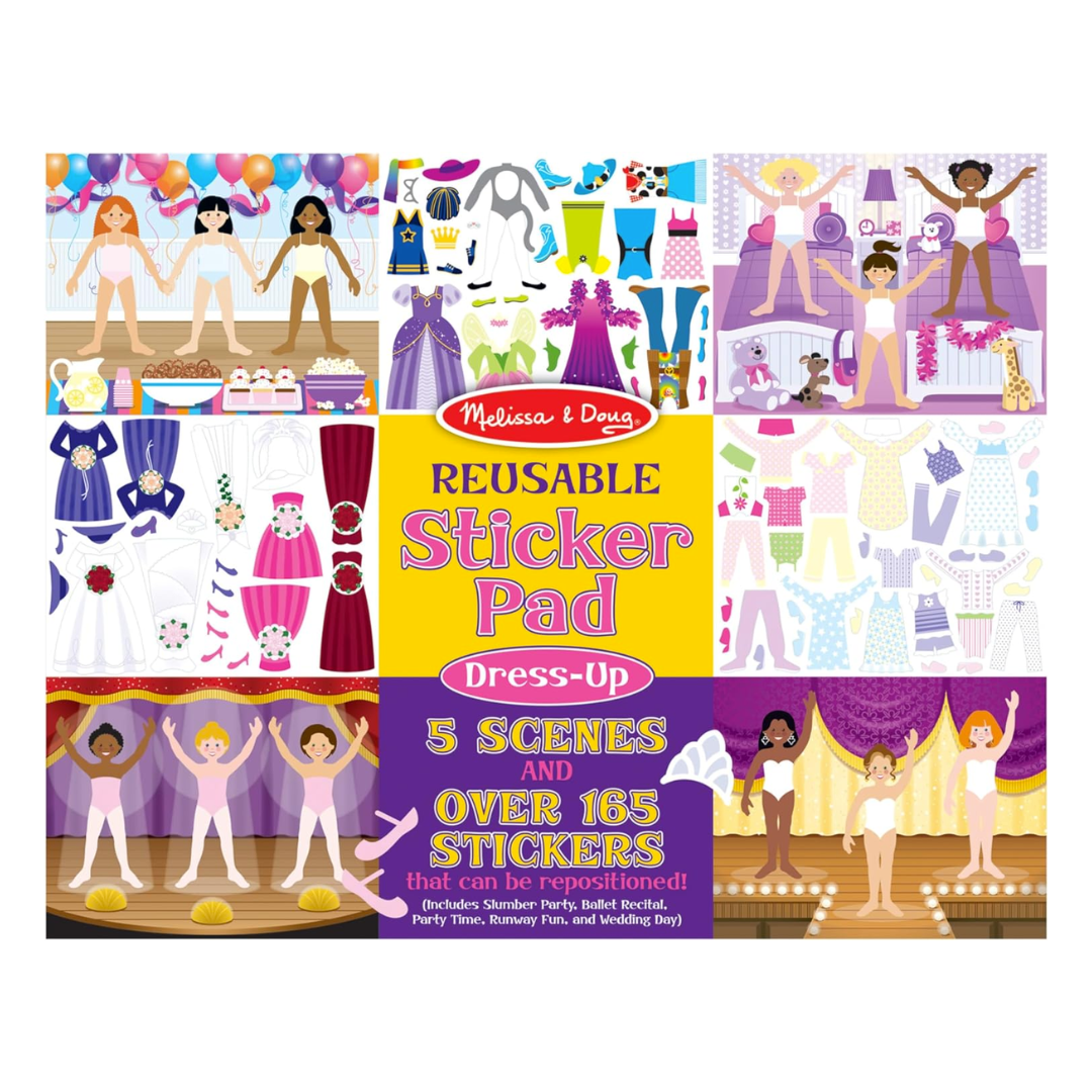 Reusable Sticker Pad - Dress Up