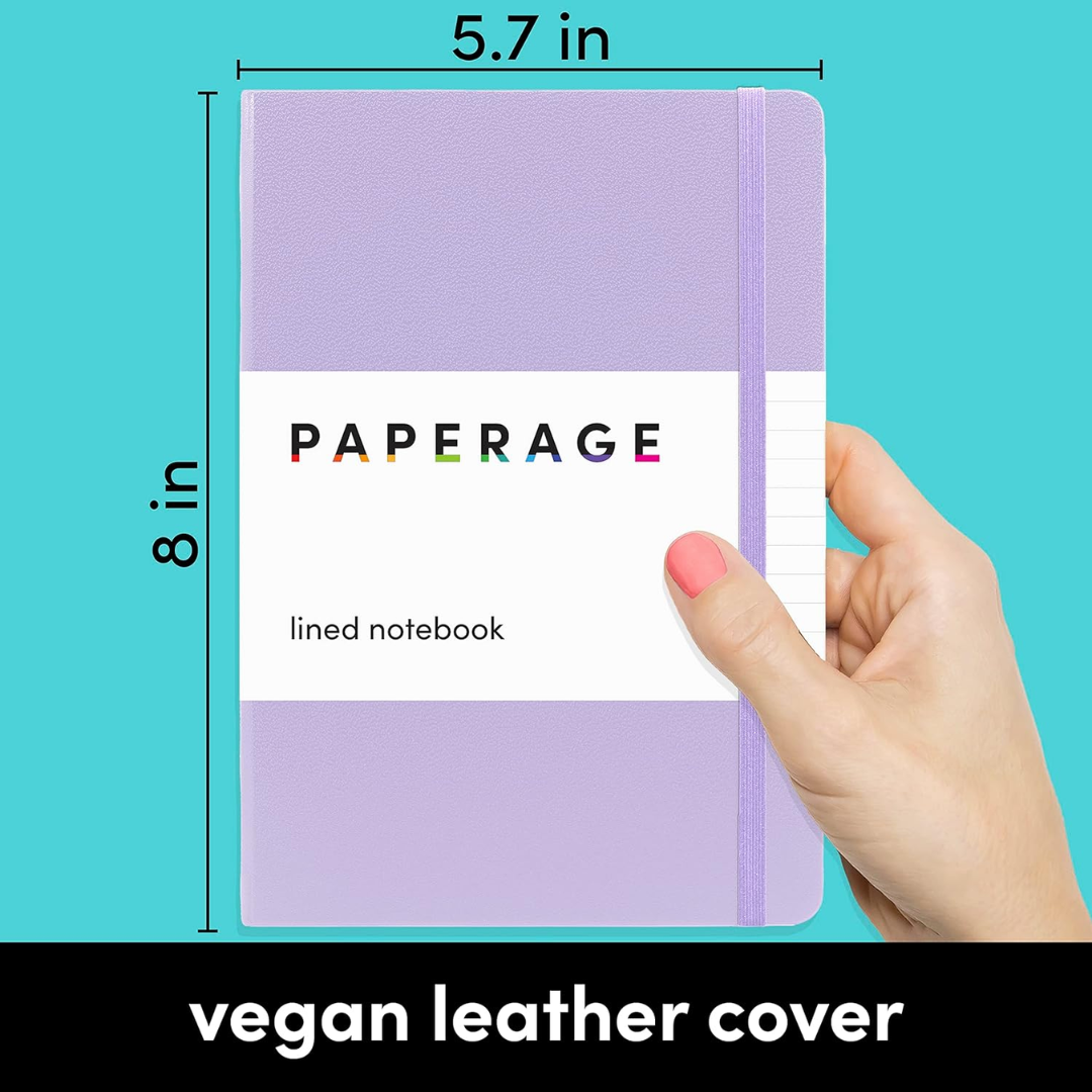 Lined Journal Notebook - Lila