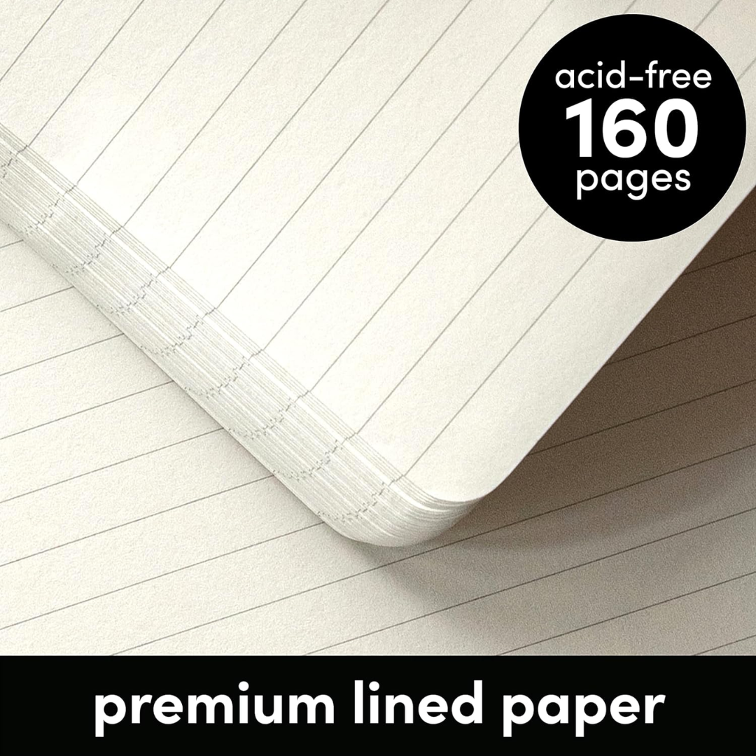 Lined Journal Notebook - Lila