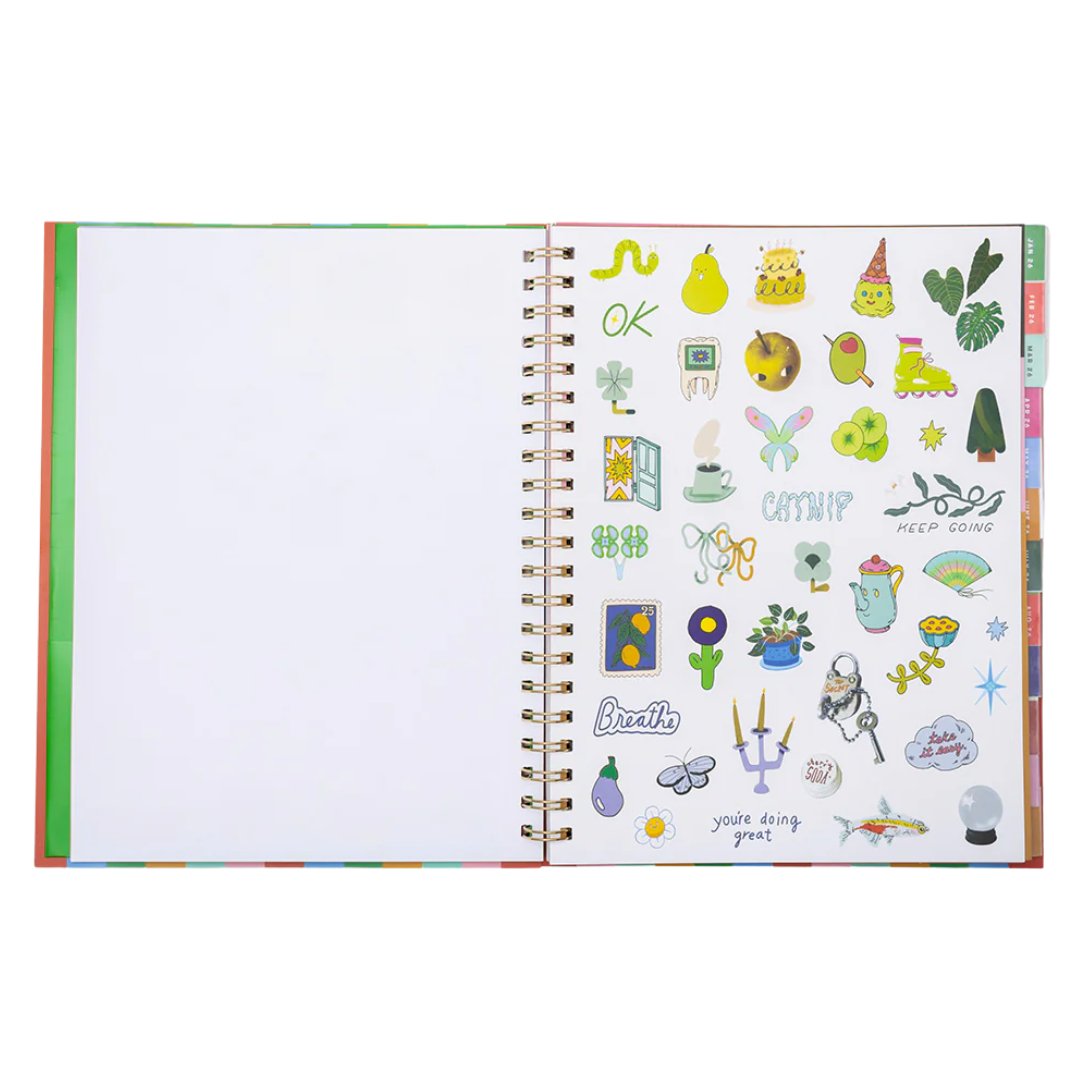 12 Month Soft Cover Large Planner 2026 - A Work of Art