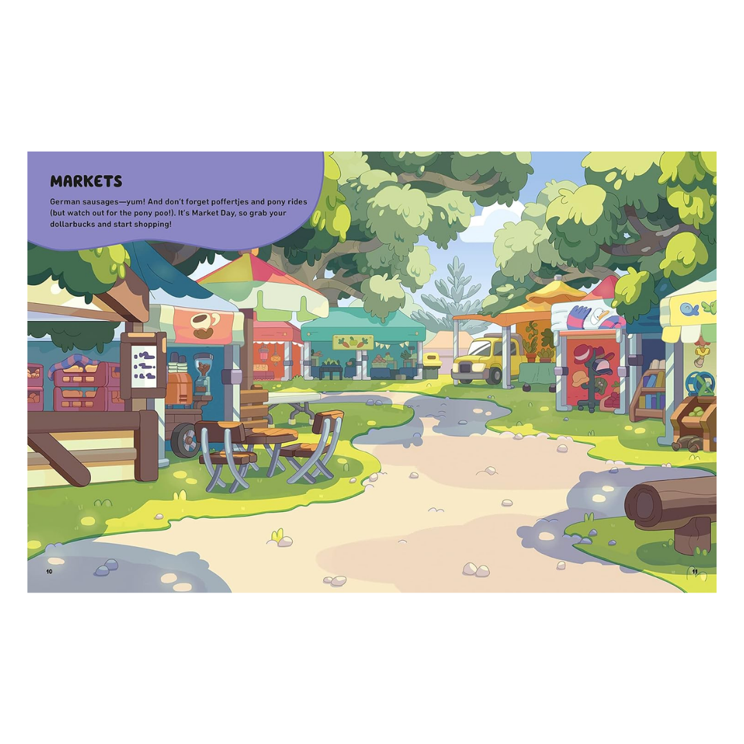 Let's Stick!: Bluey Sticker Stories