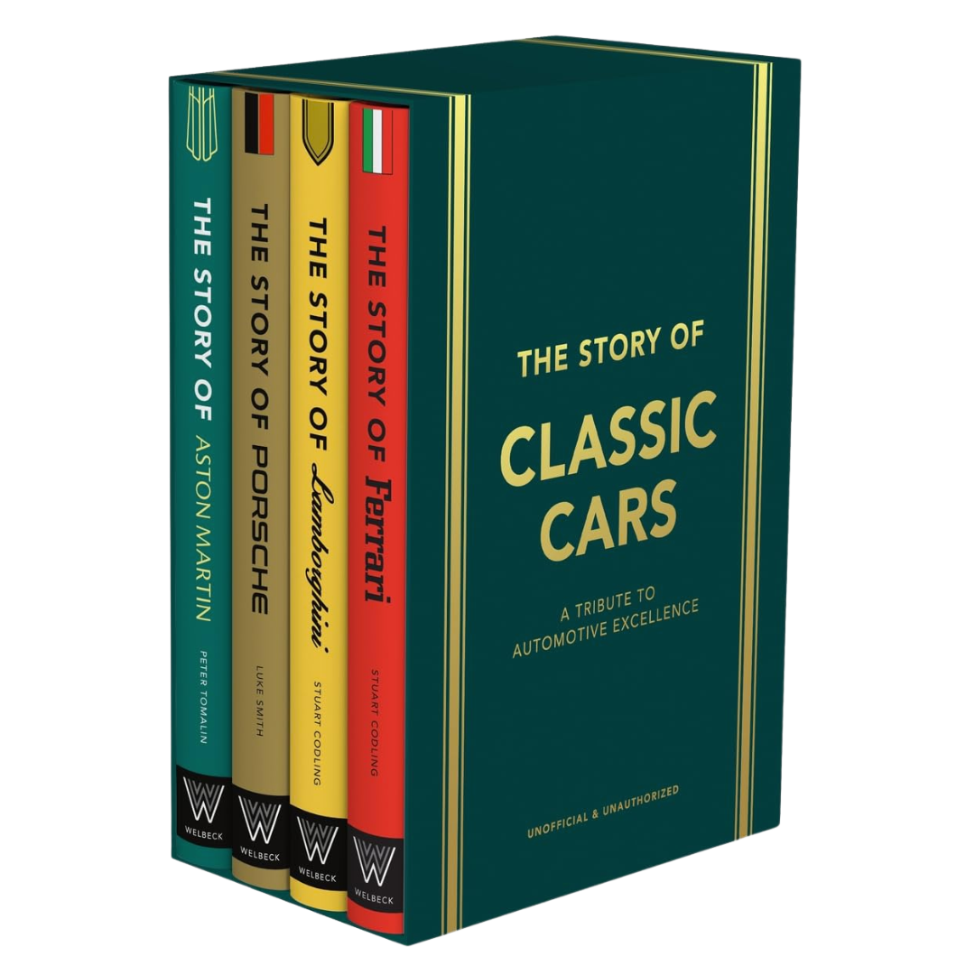 The Story of Classic Cars Gift Set: A Tribute to Four Automotive Icons
