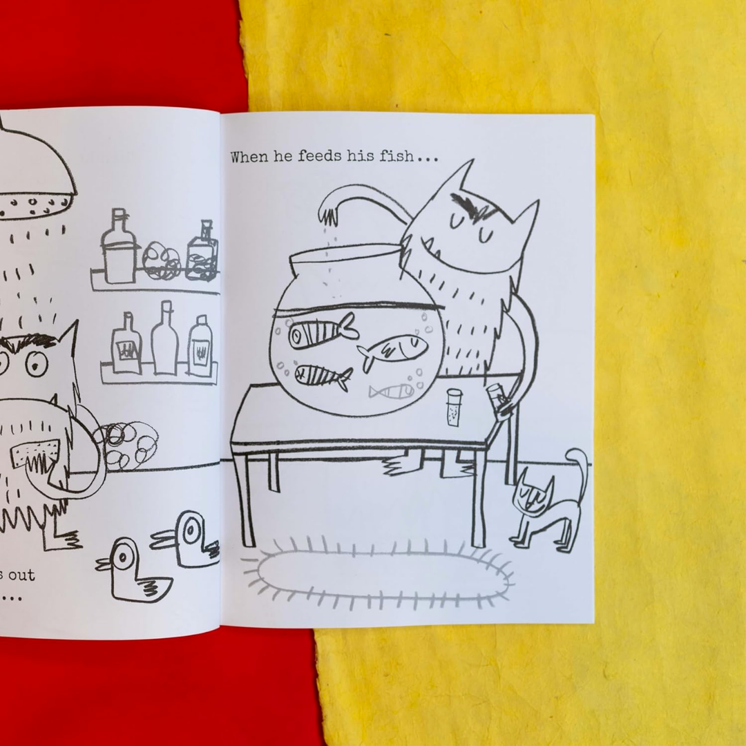 The Color Monster: A Coloring Book About Emotions