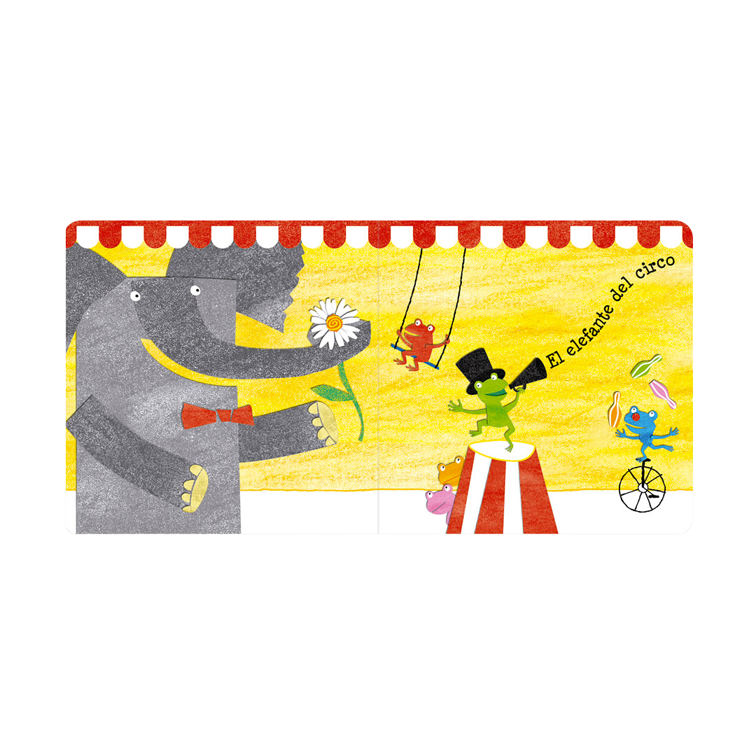 El elefante del circo