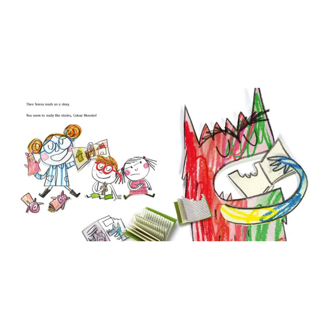 The Color Monster Goes to School