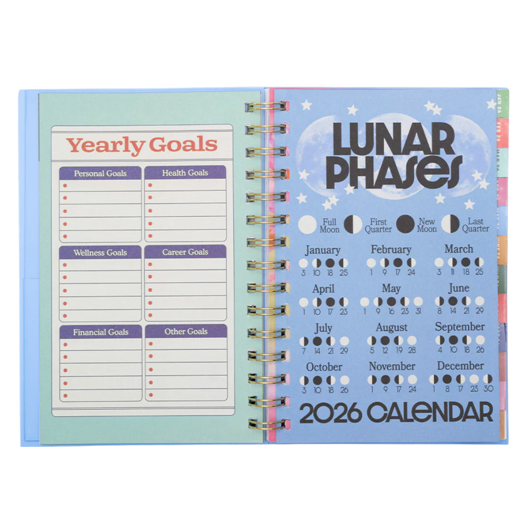 12-Month Soft Cover Annual Planner 2026 - Let's have some fun