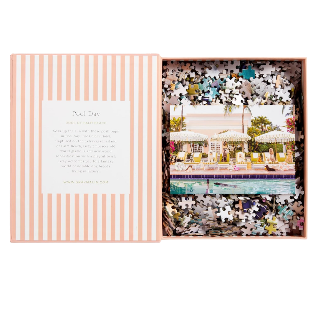 Gray Malin Palm Beach – 1000 Piece Book Box Puzzle