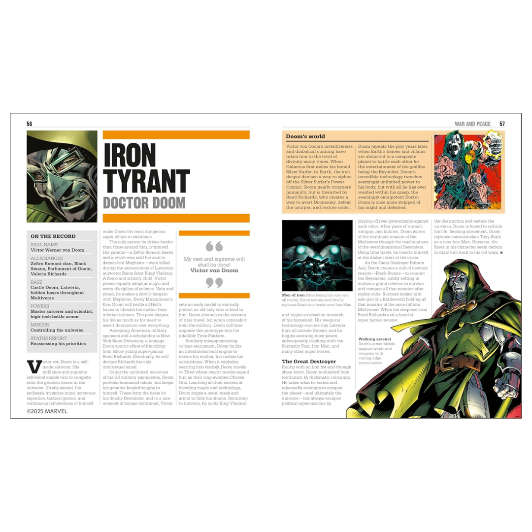 The Marvel Book: Expand Your Knowledge of the a Vast Comics Universe