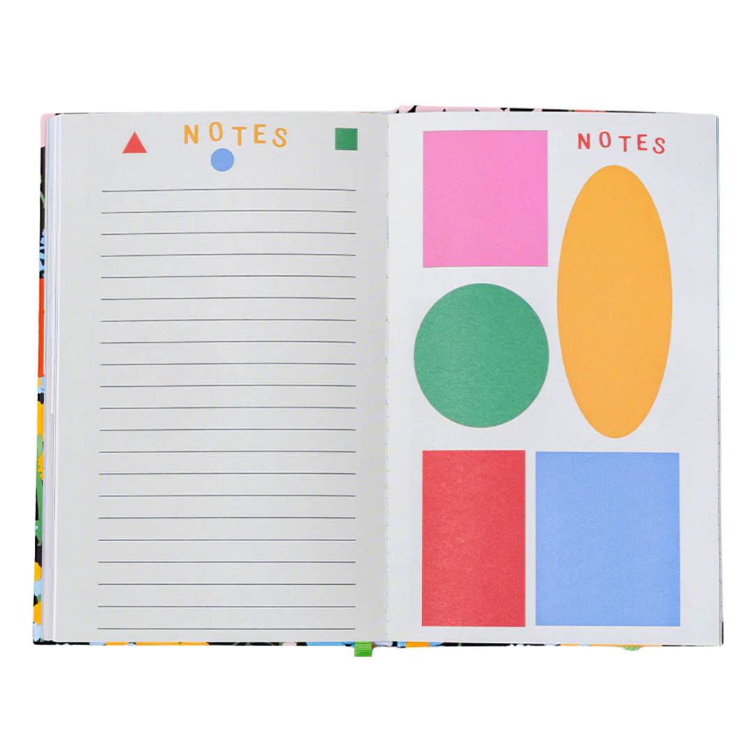 12 Month Classic Planner 2026 - Black Floral