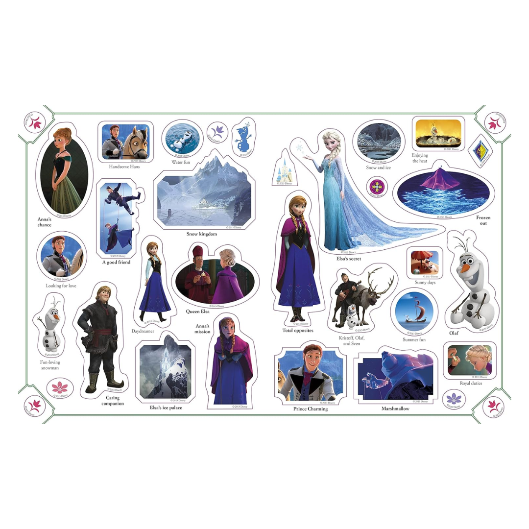 Ultimate Sticker Book: Frozen: More Than 60 Reusable Full-Color Stickers