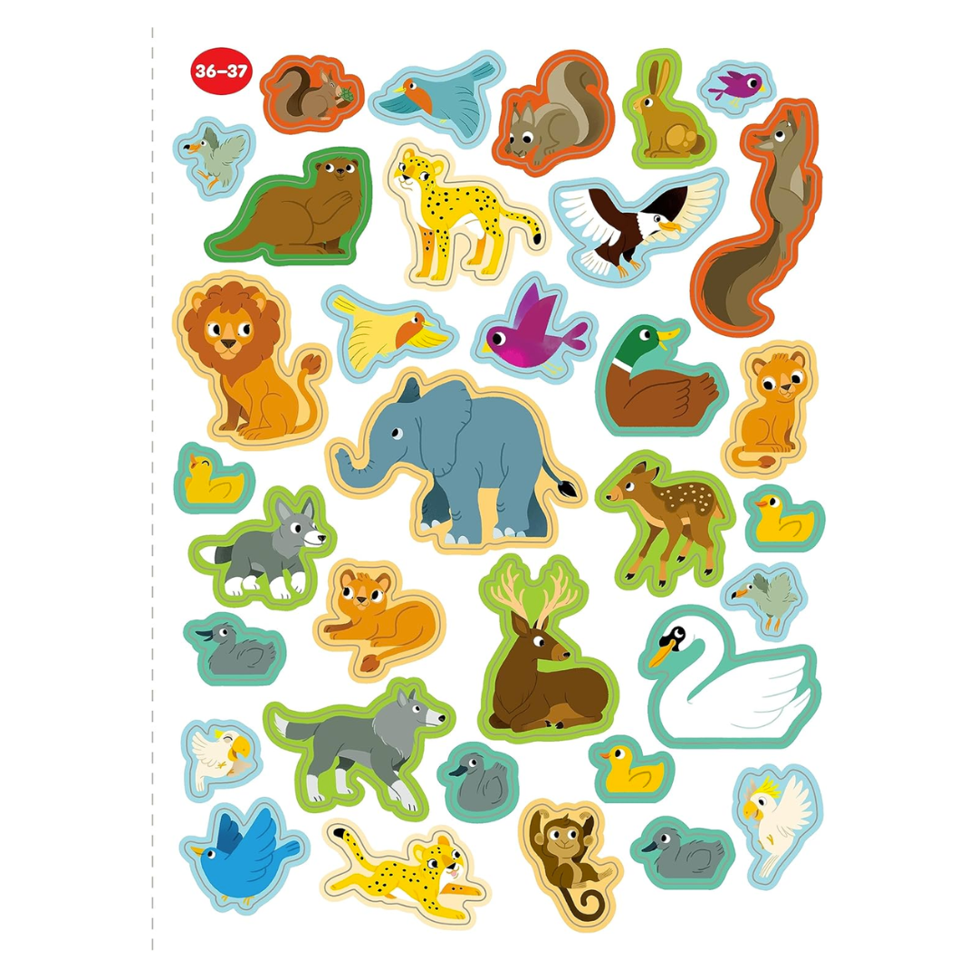 Toddler Sticker Activity Book with 500+ Stickers