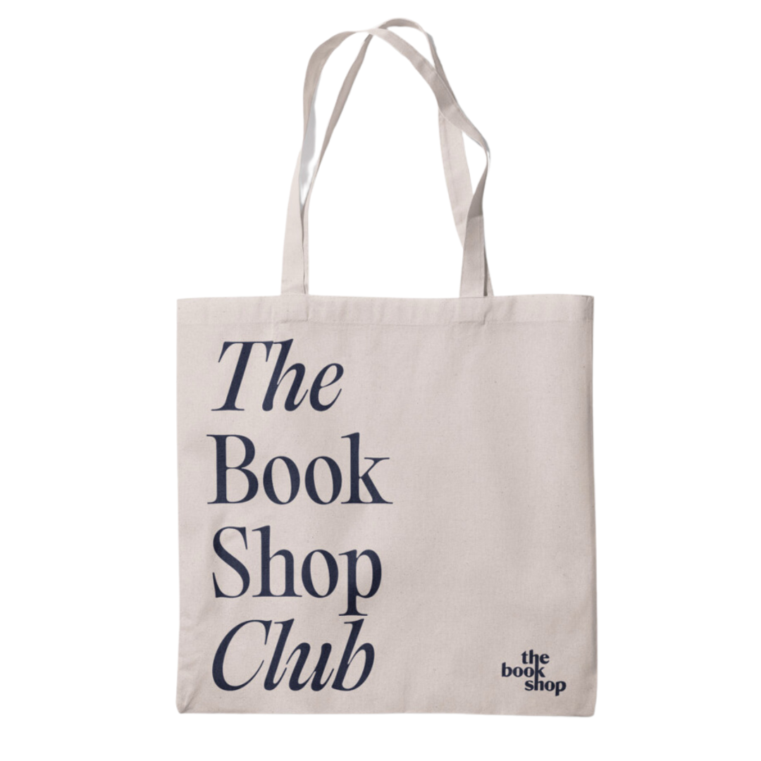 "The Book Shop Club" tote bag