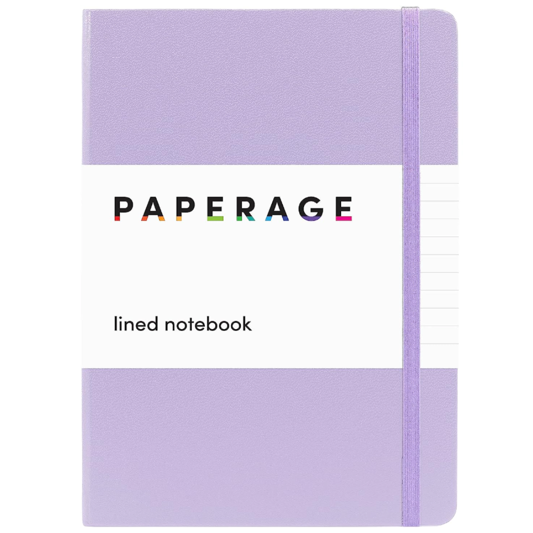 Lined Journal Notebook - Lila