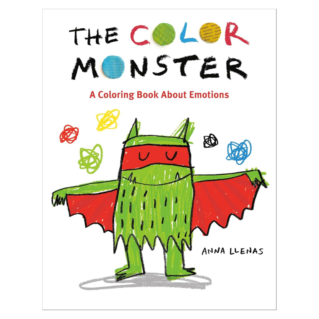 The Color Monster: A Coloring Book About Emotions