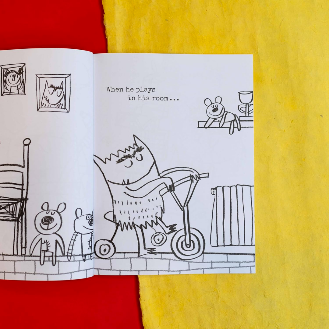 The Color Monster: A Coloring Book About Emotions