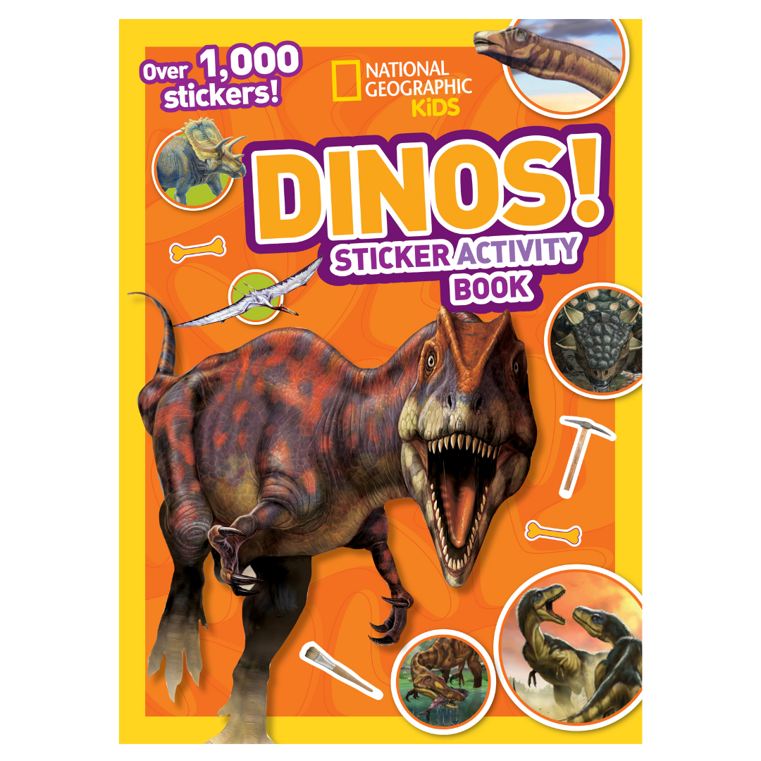 National Geographic Kids Dinos Sticker Activity Book