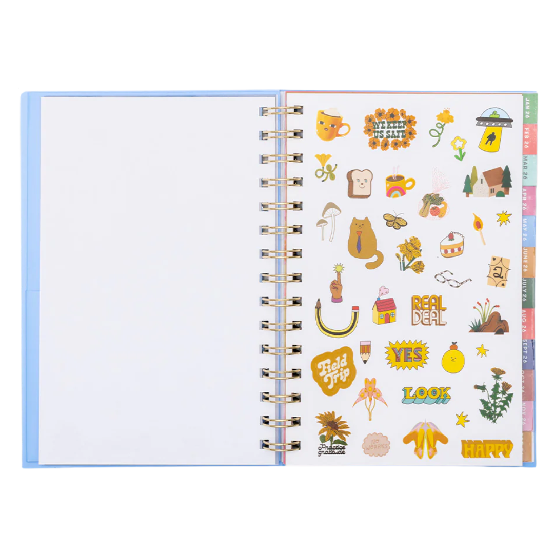 12-Month Soft Cover Annual Planner 2026 - Let's have some fun