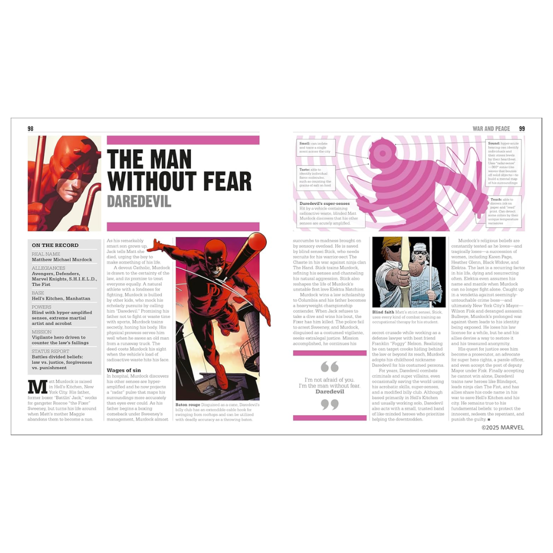 The Marvel Book: Expand Your Knowledge of the a Vast Comics Universe