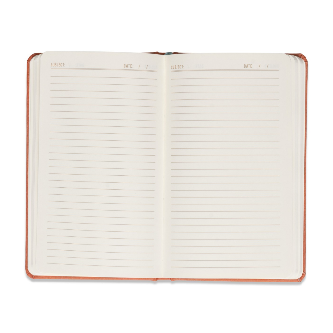 Cloth Covered Journal - Terracotta Sun