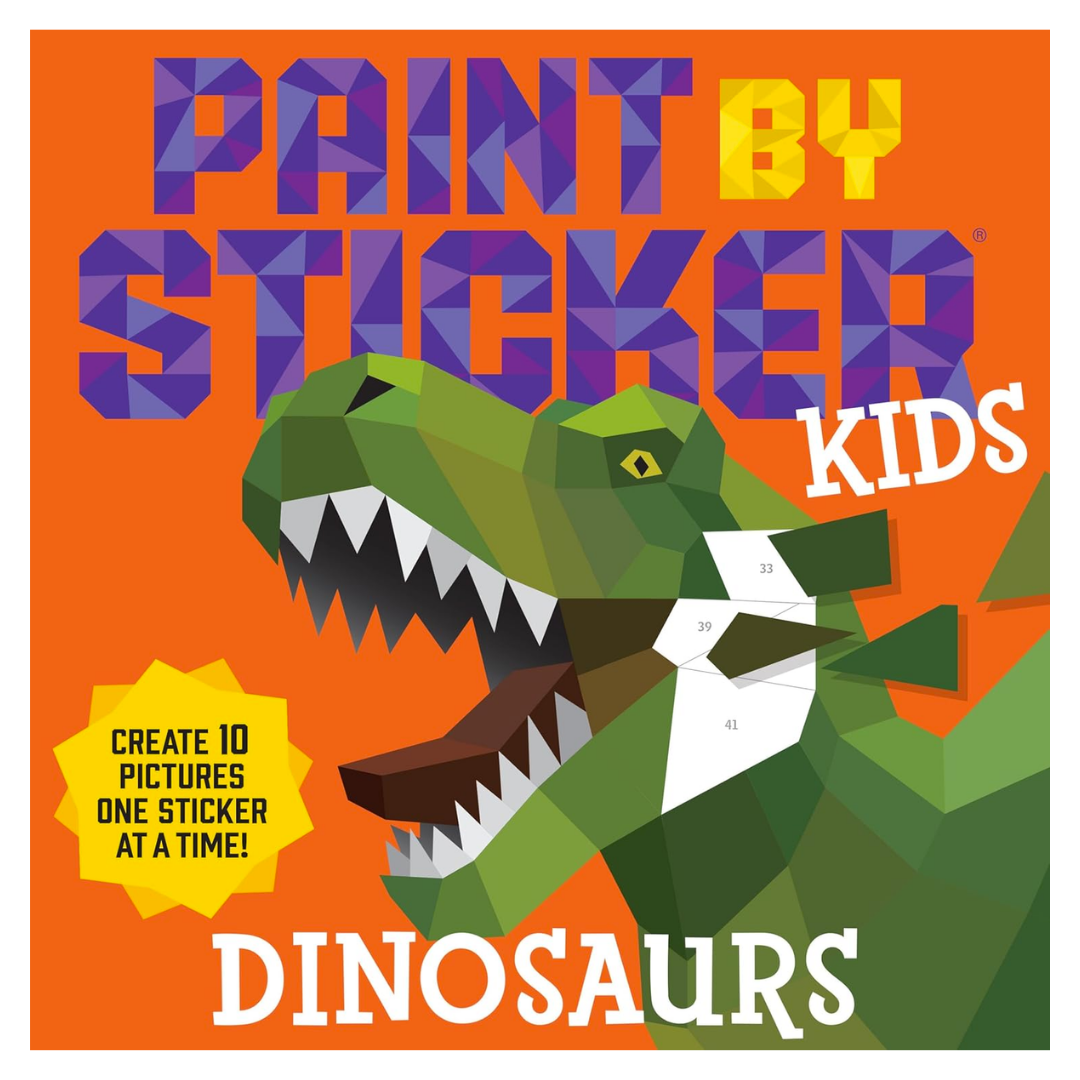 Paint by Sticker Kids: Dinosaurs