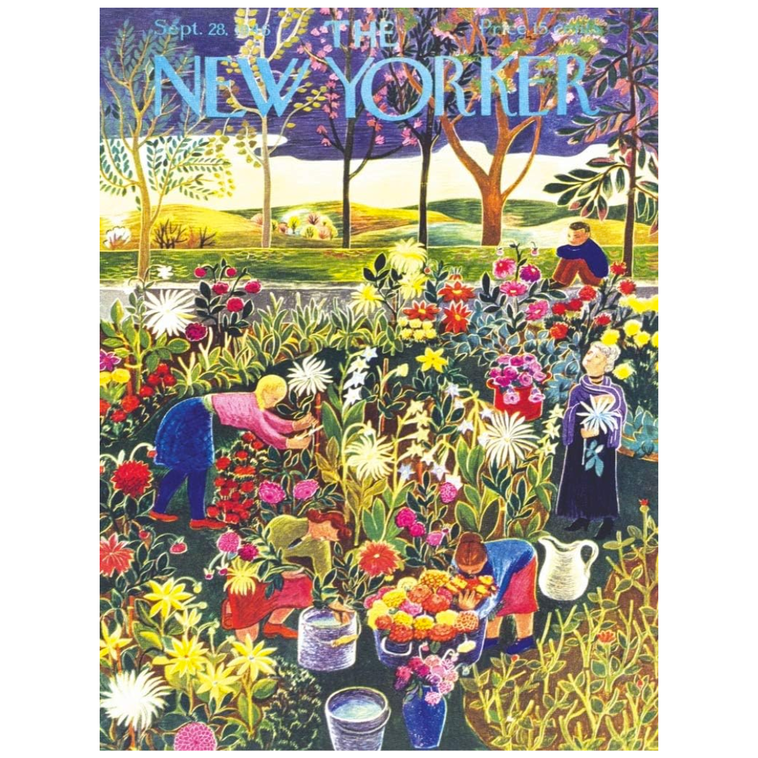 The New Yorker: Flower Garden