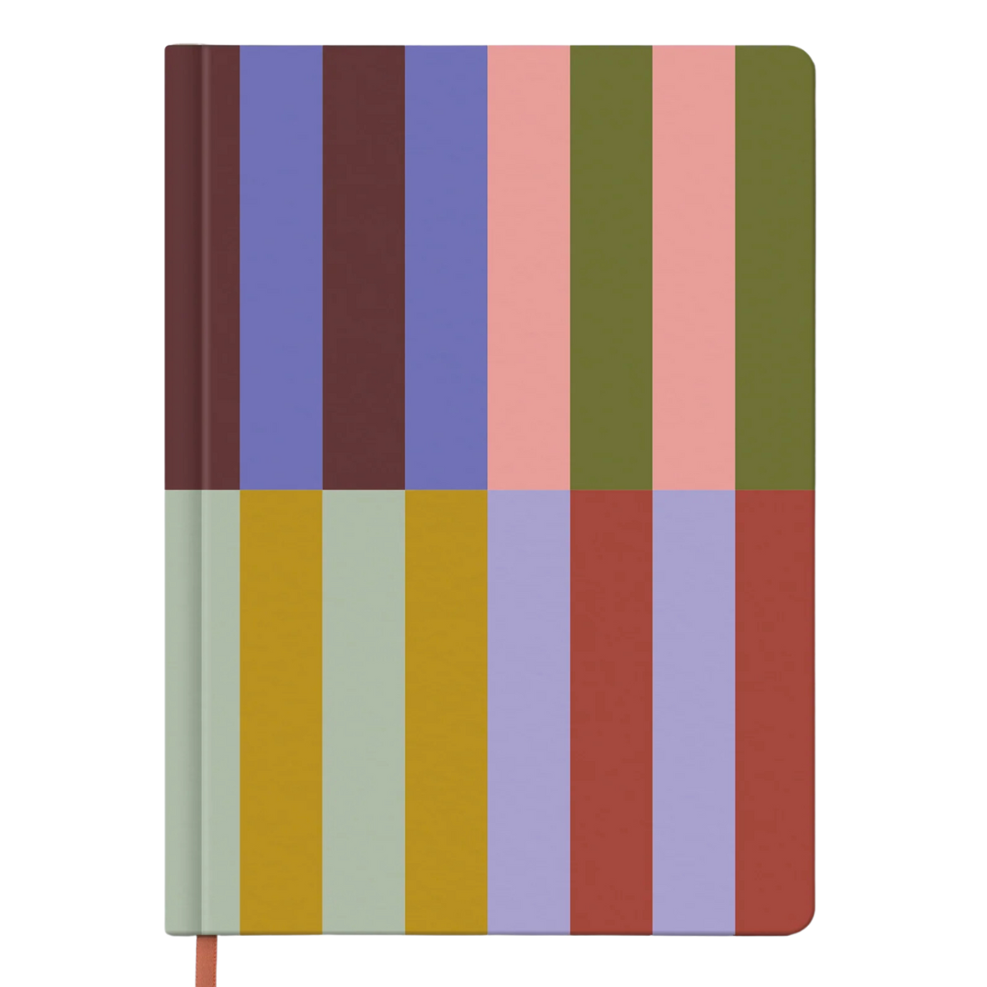 Soft Touch Jumbo Journal - Bold Stripe