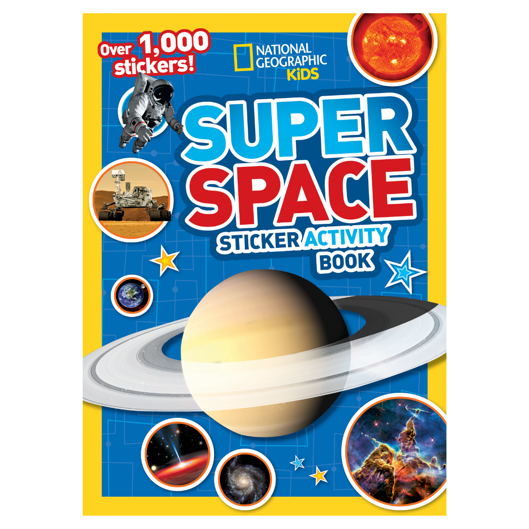 National Geographic Kids Super Space Sticker Activity Book