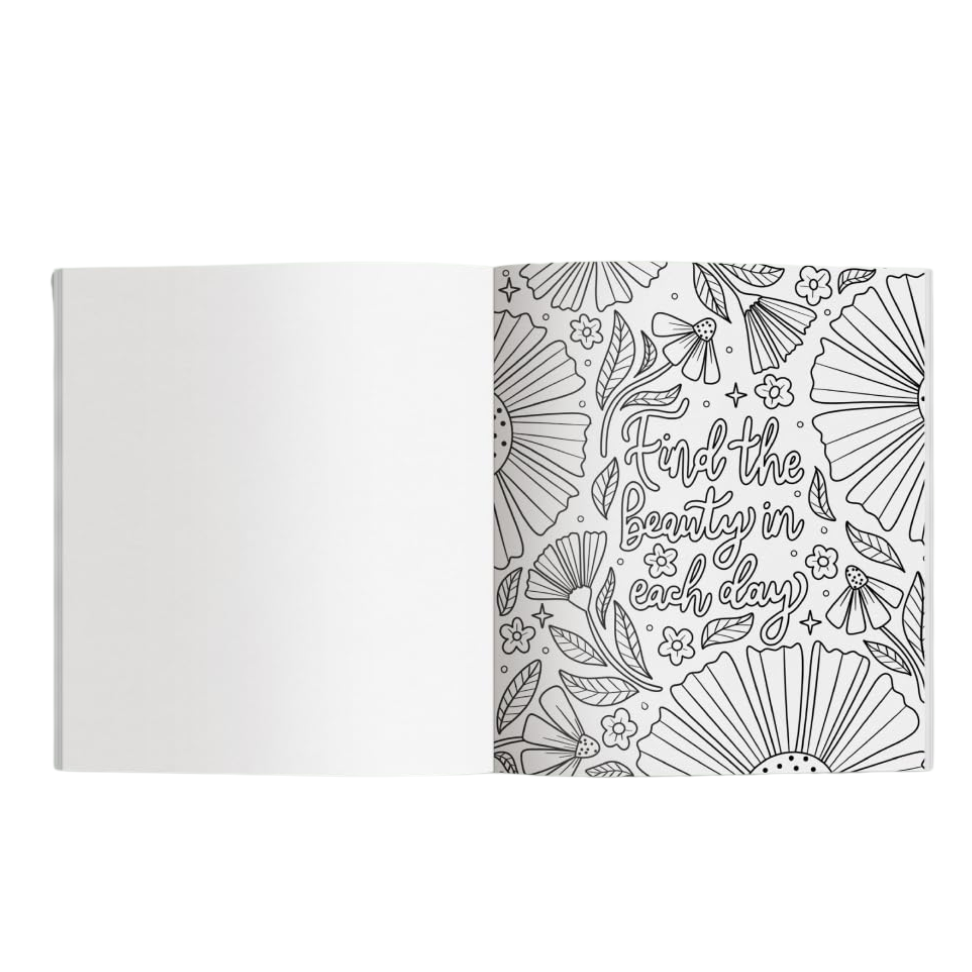 Embrace the Beauty: An Adult Coloring Book with Inspirational Quotes and Frameable Wall Art