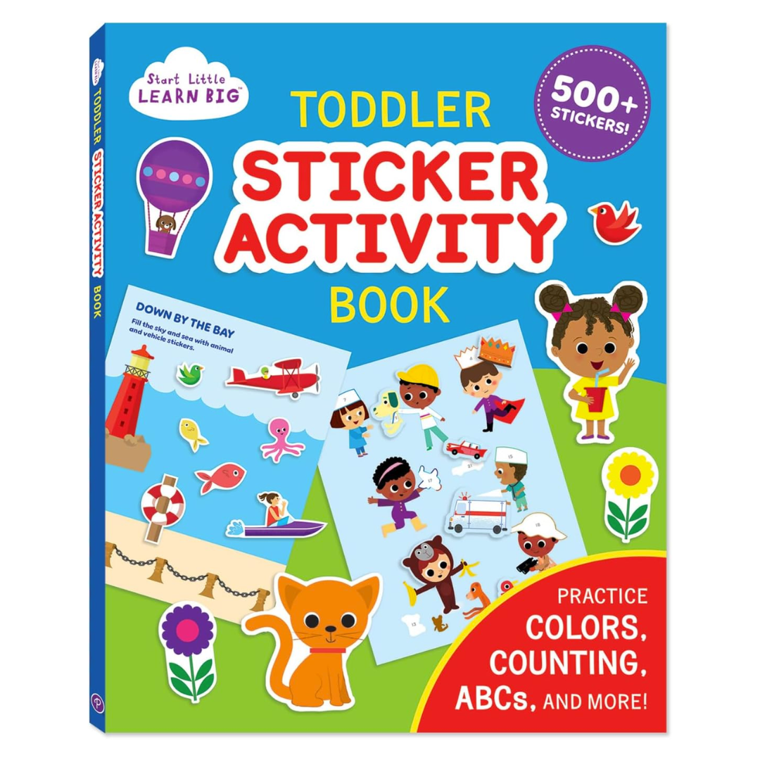 Toddler Sticker Activity Book with 500+ Stickers