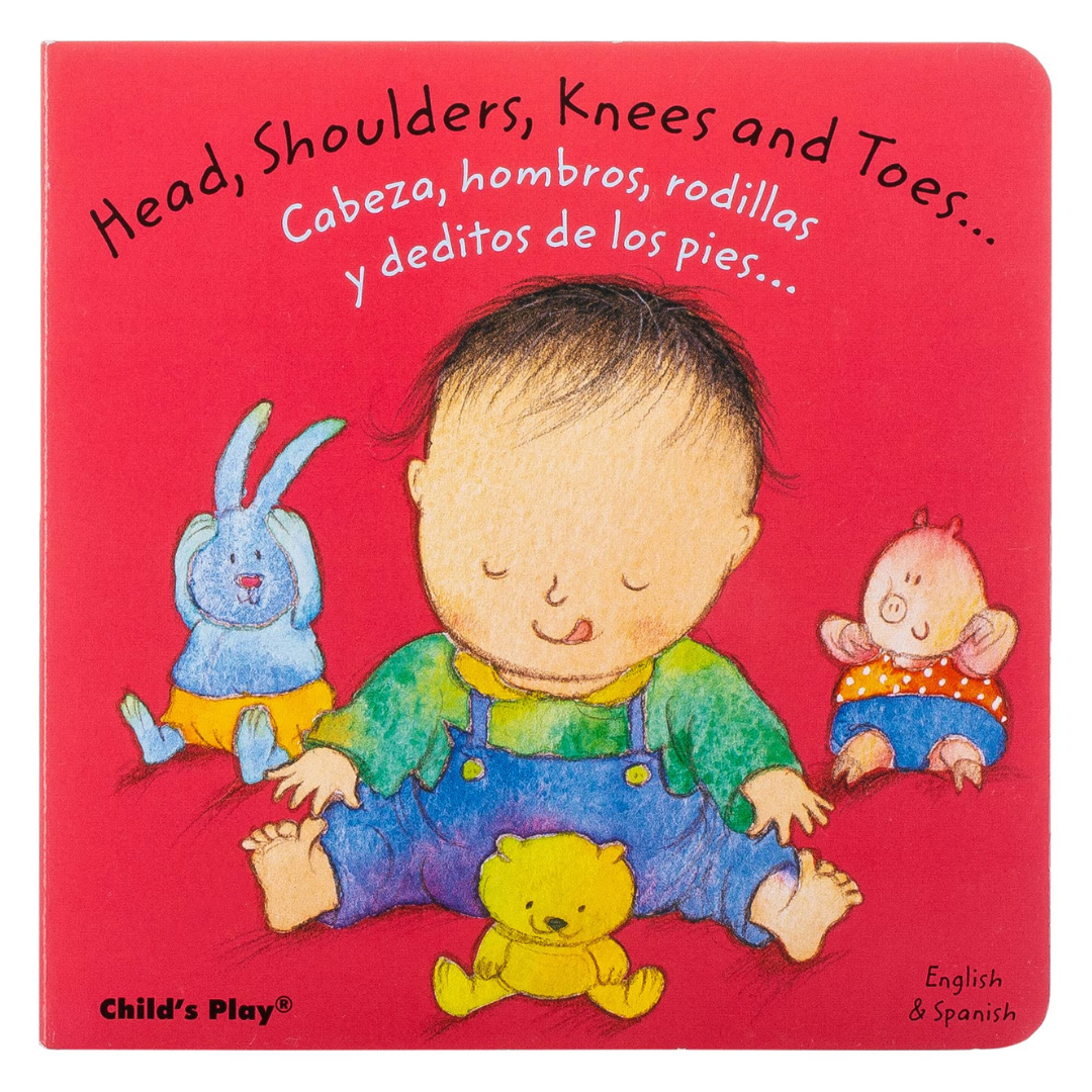 Head, Shoulders, Knees and Toes (Spanish and English Edition)