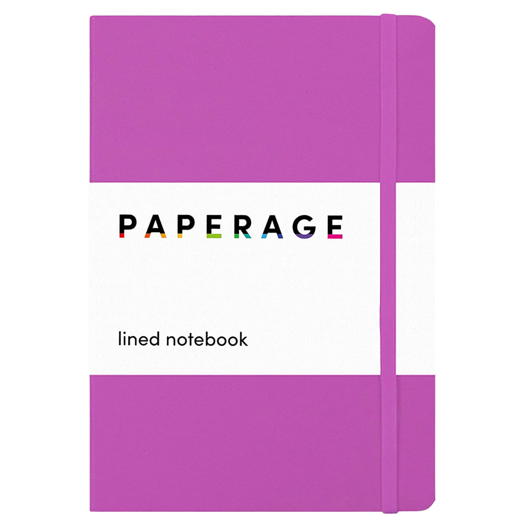 Lined Journal Notebook - Fucsia