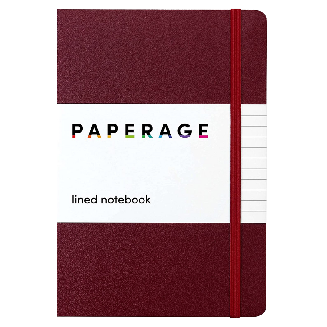 Lined Journal Notebook - Vinotinto